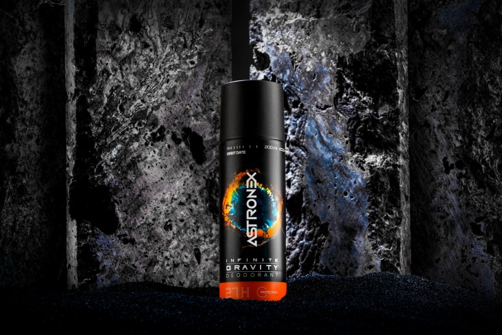 spray astronex nova super deodorant space